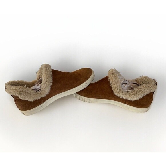 Timberland Women's Skyla Bay Brown Lined Slip On Shoes Booties Size 9- A2CDJ - Picture 1 of 10